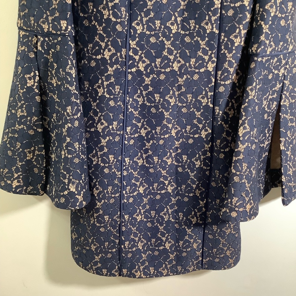 Keepsake The Label Off Shoulder Lace Bell Sleeve Mini Dress Size XS - Picture 3 of 12